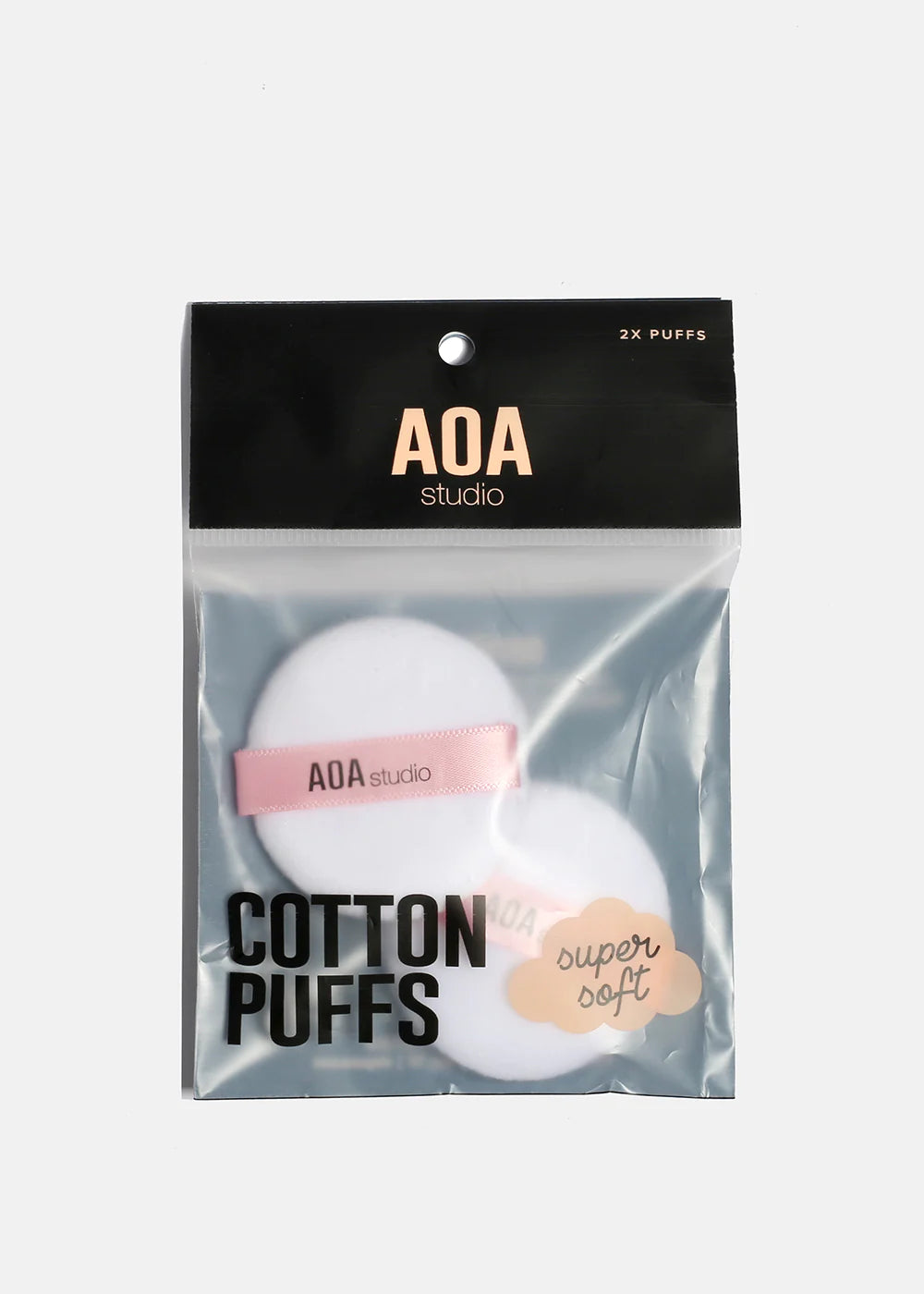 AOA Cotton Powder Puffs | 2 Puffs