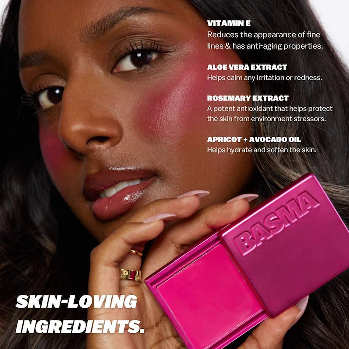 BASMA The Cream Blush | Bubble Gum Pink – Cosmetics Paragon