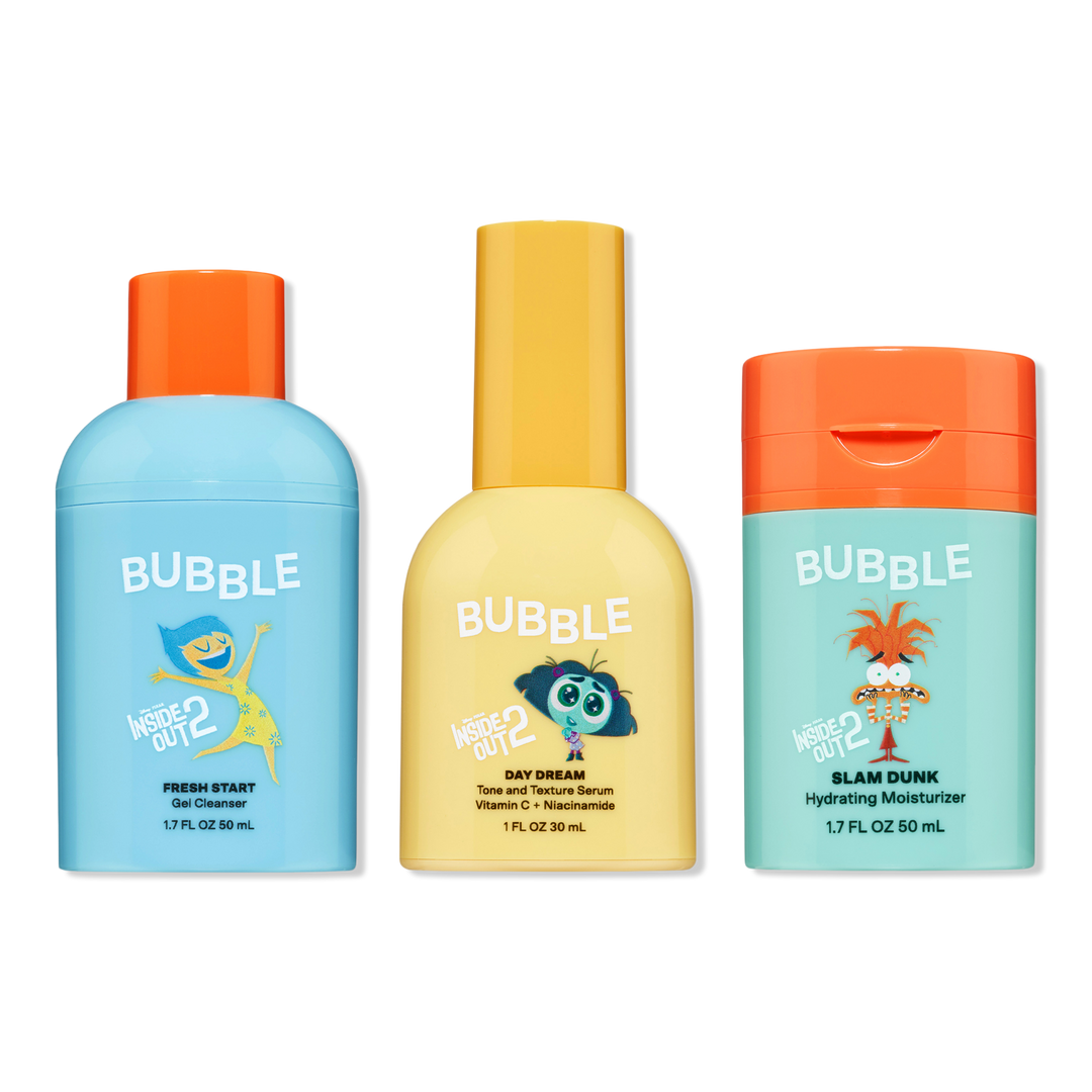 Bubble Inside Out 2: Think Positive 3-Step Glow Boost Routine