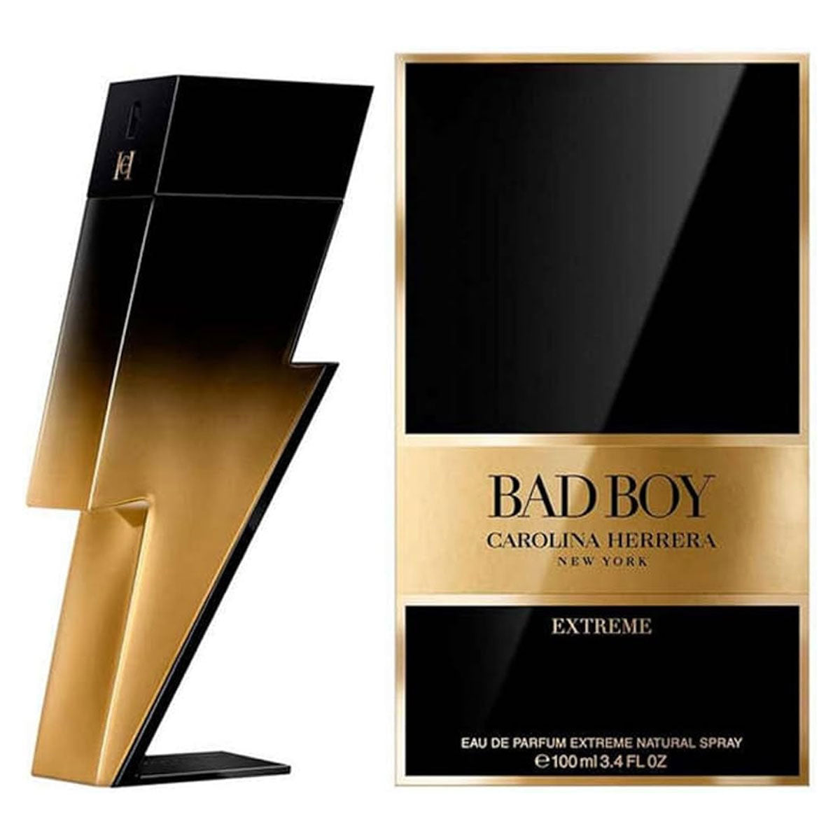 Carolina Herrera Bad Boy Extreme Eau de Parfum Men 3.4 oz / 100 ml