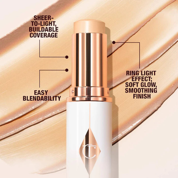 Charlotte Tilbury Unreal Skin Sheer Glow Tint Hydrating Foundation Stick | 3 Fair