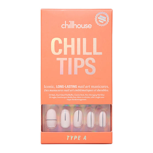 Chillhouse Chill Tips Long Lasting Nail Art Manicures | Type A