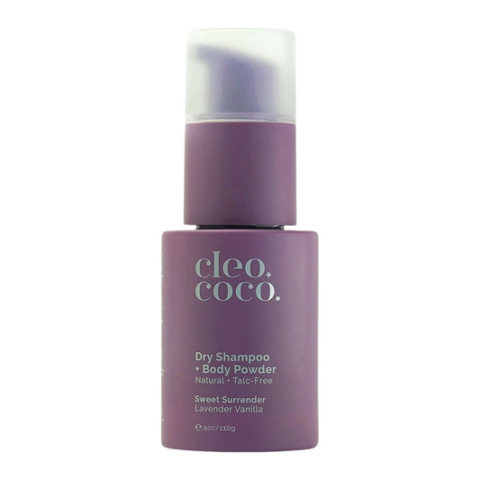 Cleo + Coco Dry Shampoo + Body Powder | Sweet Surrender Lavender Vanilla 4 oz