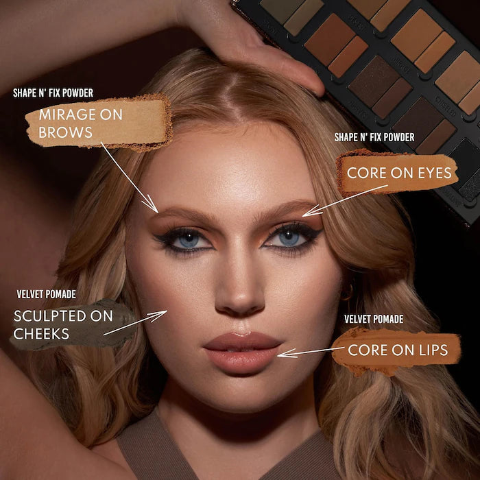 Danessa Myricks Groundwork: Defining Neutrals - Palette For Eyes, Brows, Face & Lips