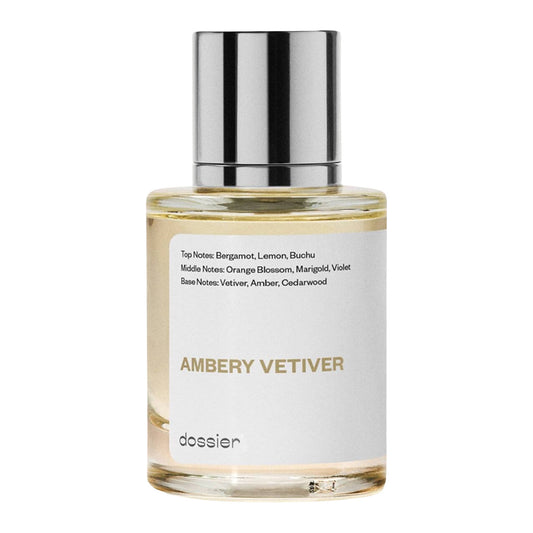 Dossier Ambery Vetiver Eau de Parfum Inspired by Byredo's Bal d'Afrique 50 ml