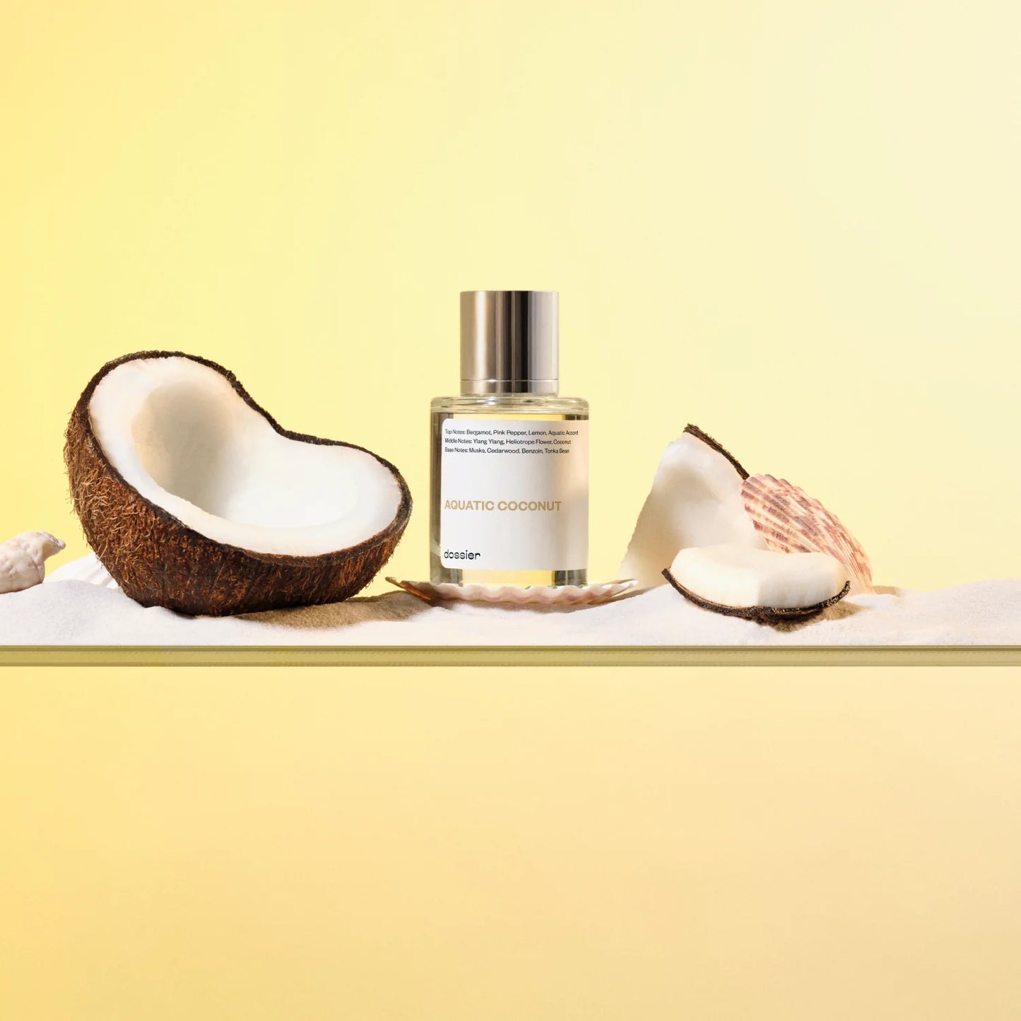 Dossier Aquatic Coconut Eau de Parfum Inspired by Maison Margiela's Replica Beach Walk 50 ml