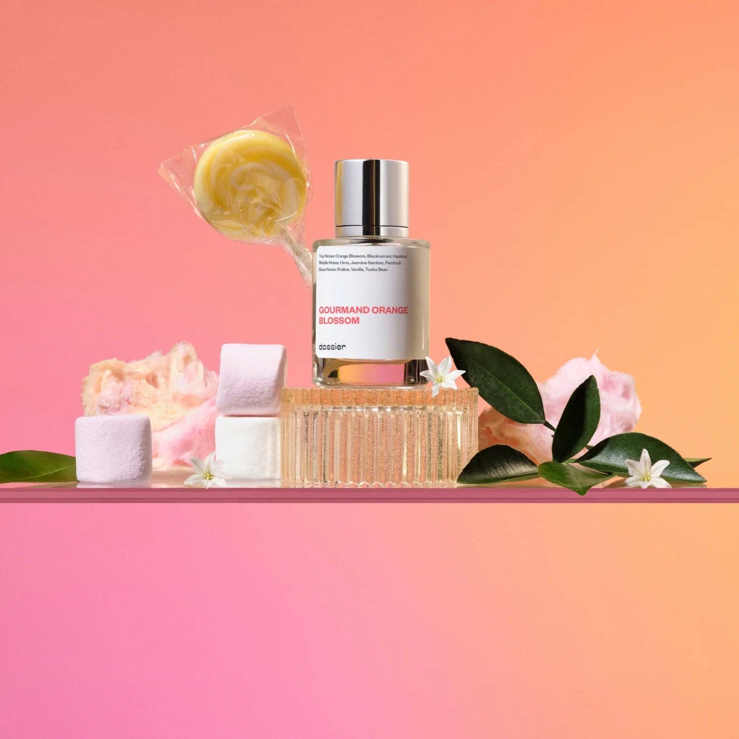 Dossier Gourmand Orange Blossom Eau de Parfum Inspired by Lancome's La Vie Est Belle 50 ml