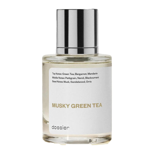 Dossier Musky Green Tea Eau de Parfum Inspired by Creed's Silver Mountain Water 50 ml