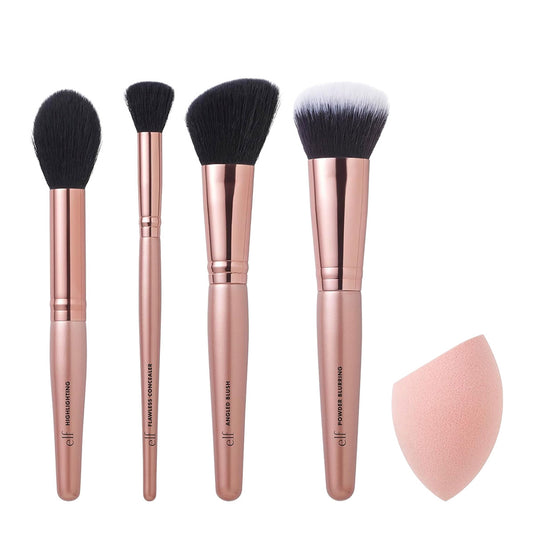 e.l.f. Complexion Essentials Brush & Sponge Set