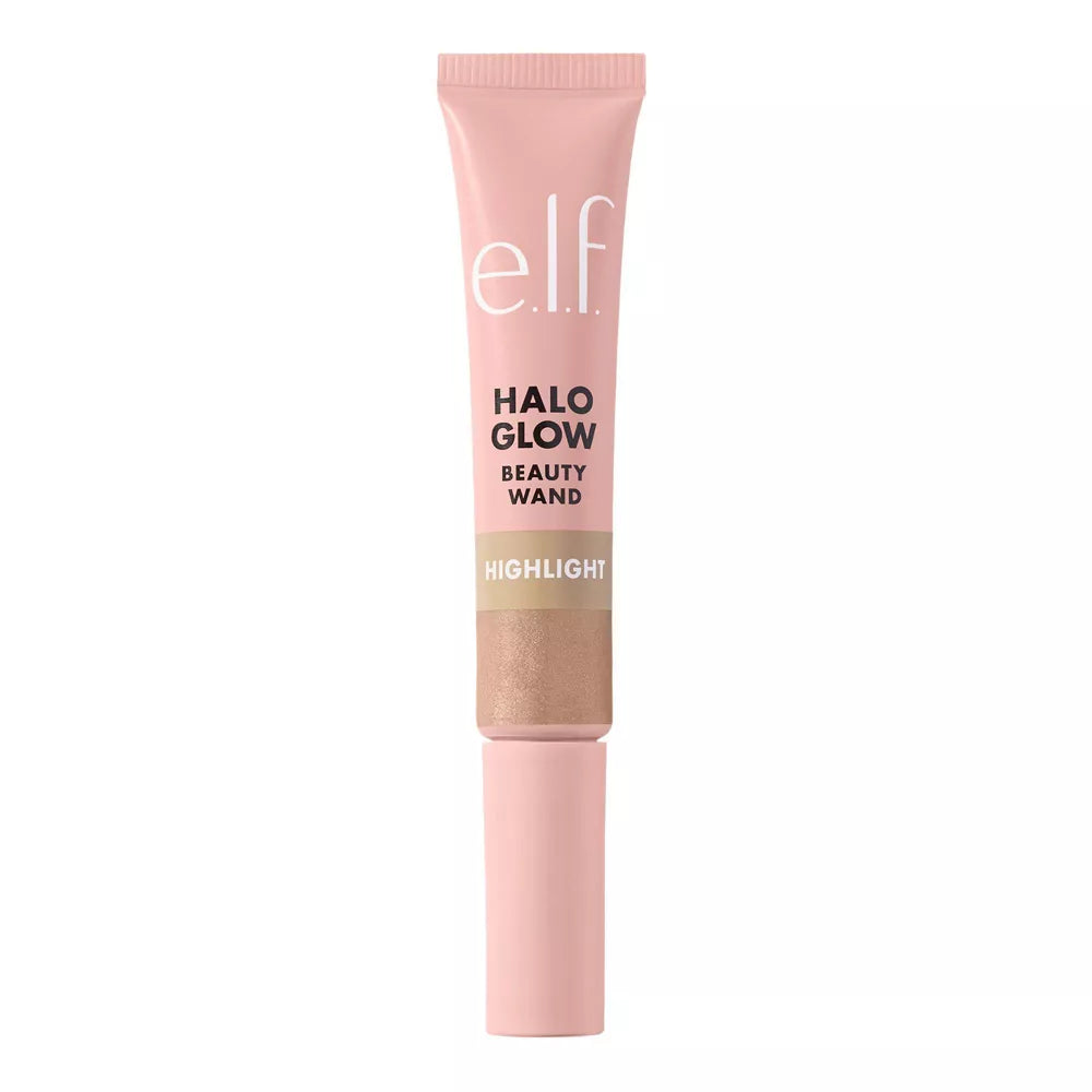 e.l.f. Halo Glow Beauty Wand Highlight | Champagne Campaign