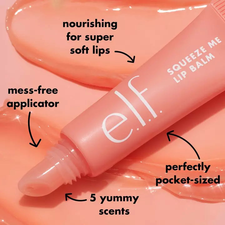e.l.f. Squeeze Me Lip Balm | Peach