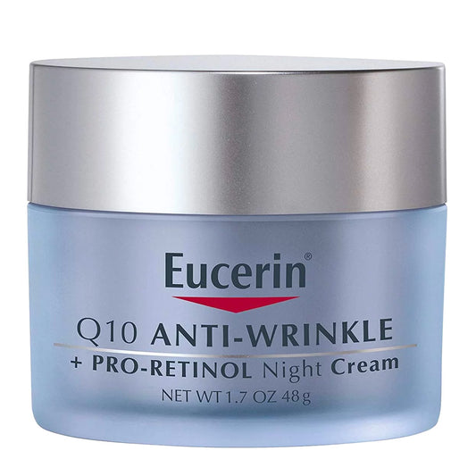 Eucerin Q10 Anti-Wrinkle + PRO-RETINOL Night Cream 1.7 oz