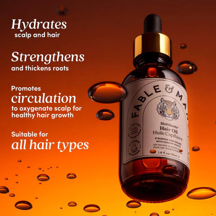 Fable & Mane HoliRoots Pre Wash Hair Oil 55 ml