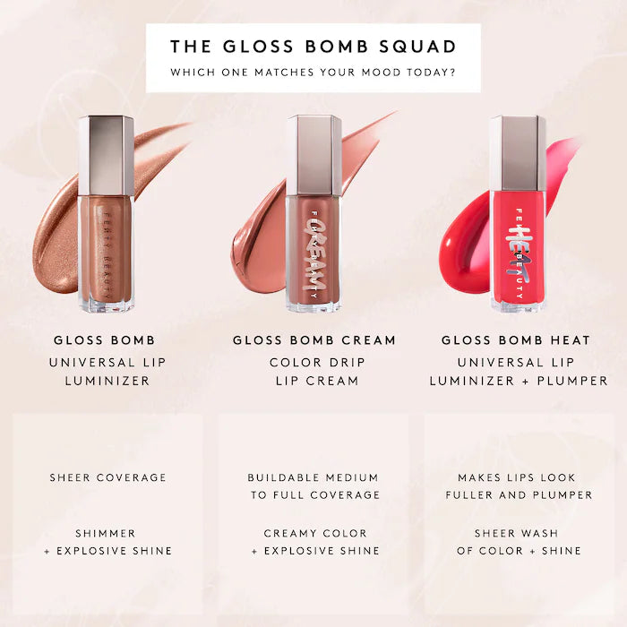 Fenty Beauty Gloss Bomb Universal Lip Luminizer | Champ Stamp Fantasy 10