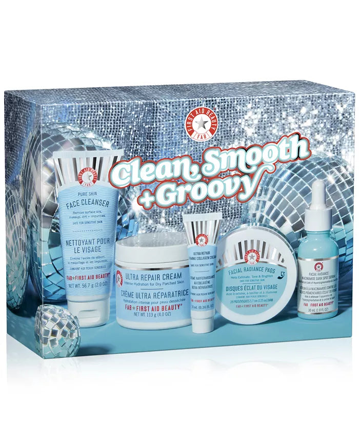 First Aid Beauty Clean, Smooth + Groovy Set