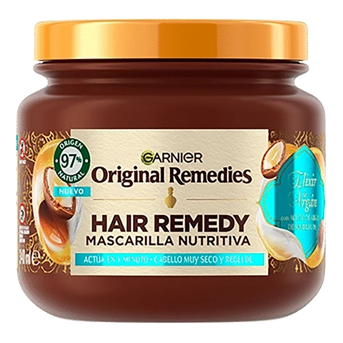 Garnier Original Remedies Mascarilla Elixir de Argan 340 ml