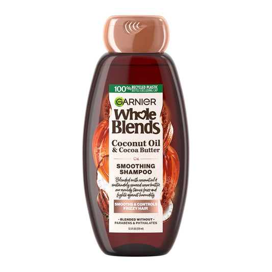 Garnier Whole Blends Coconut Oil & Cocoa Butter Smoothing Shampoo 370 ml / 12.5 oz.