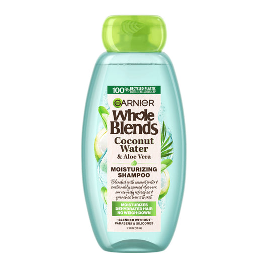 Garnier Whole Blends Coconut Water & Aloe Vera Moisturizing Shampoo 370 ml / 12.5 oz