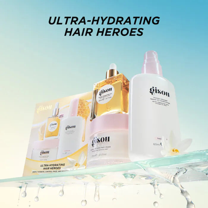 Gisou Ultra Hydrating Hair Heroes Set