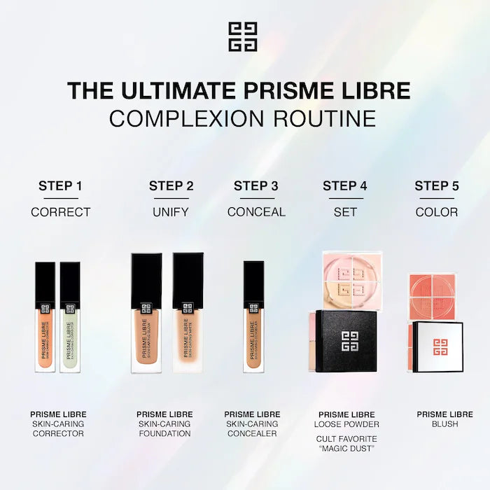 Givenchy Prisme Libre Loose Powder Blush 12H Radiance | 02 Taffetas Rosé