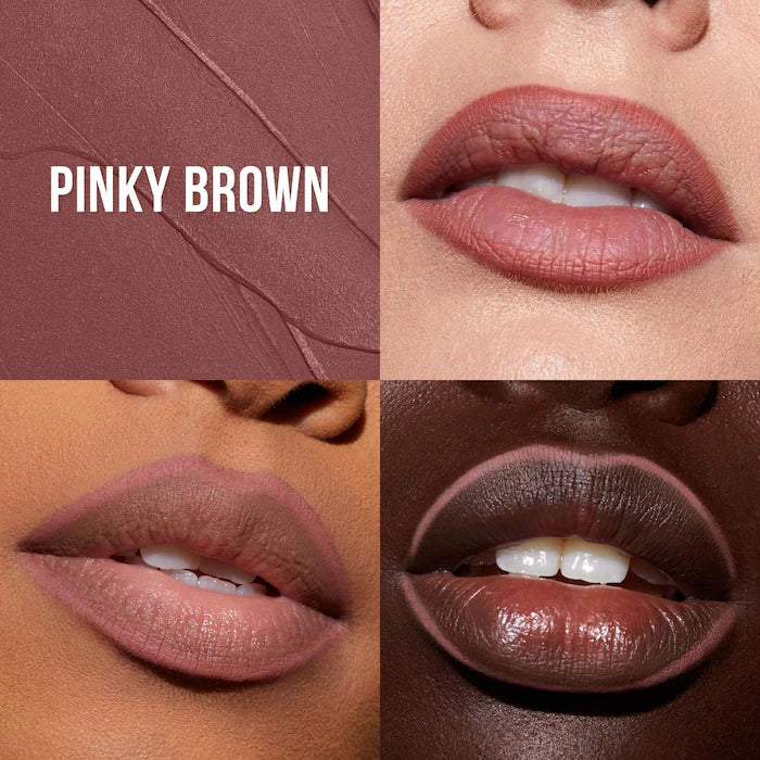 Huda Beauty Lip Contour 2.0 Automatic Matte Lip Pencil | Pinky Brown