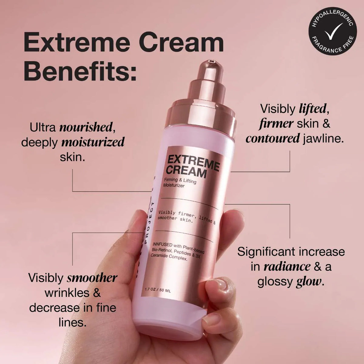 Extroma Cream iNNBEAUTY PROJECT Extreme Cream Anti-Aging, Firming, & Lifting Refilla ...