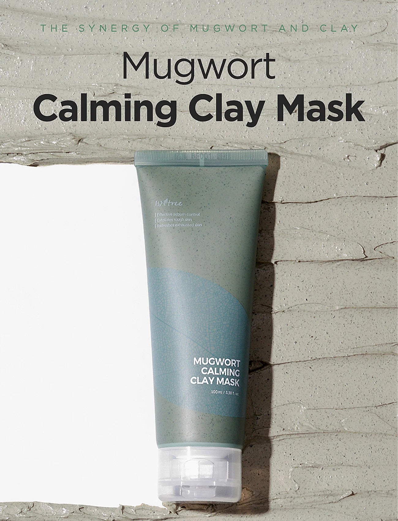 Isntree Mugwort Calming Clay Mask 100 ml