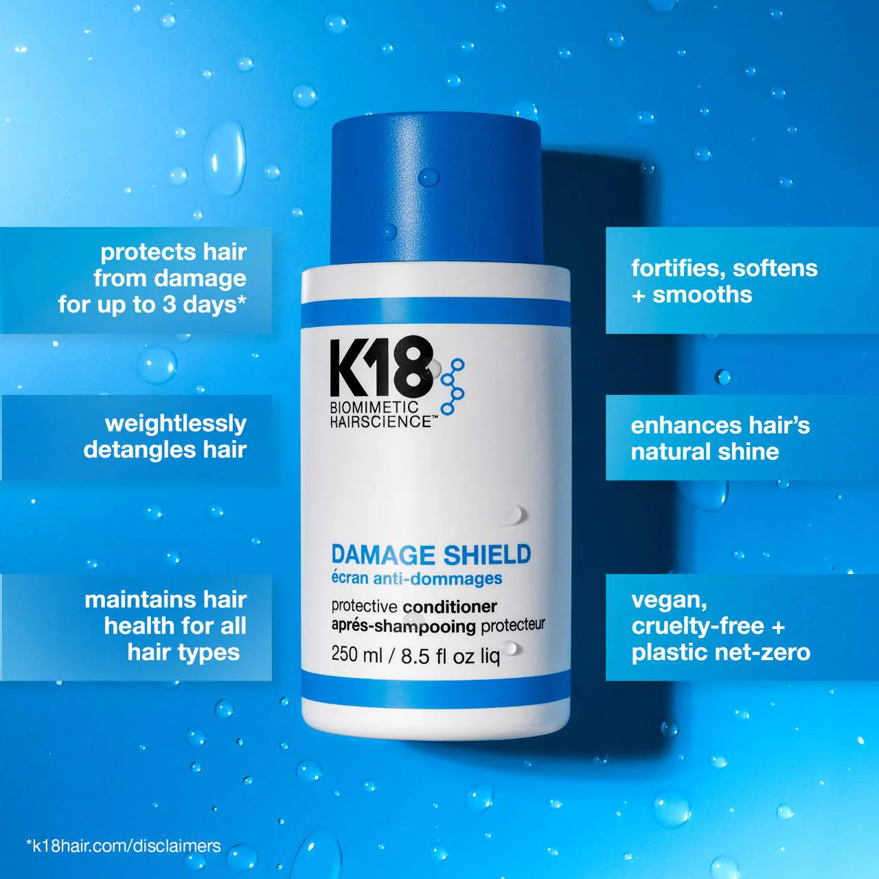 K18 Damage Shield Protective Conditioner 250 ml / 8.5 oz