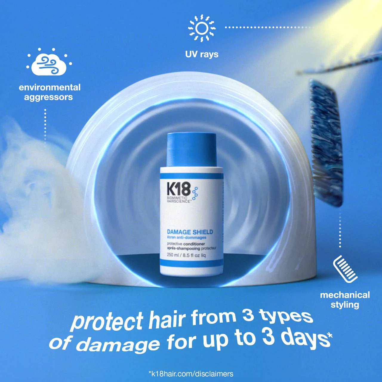 K18 Damage Shield Protective Conditioner 250 ml / 8.5 oz