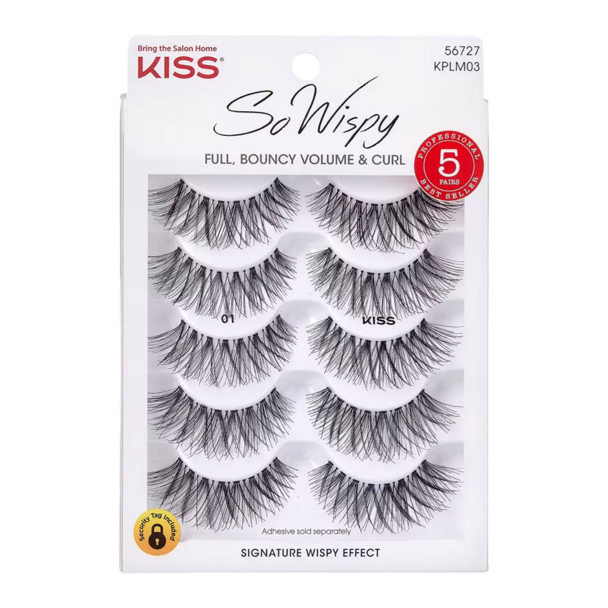 Kiss So Wispy Lash Multipack | 01