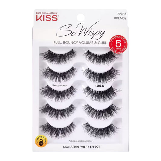 Kiss So Wispy Lash Multipack | Pompadour