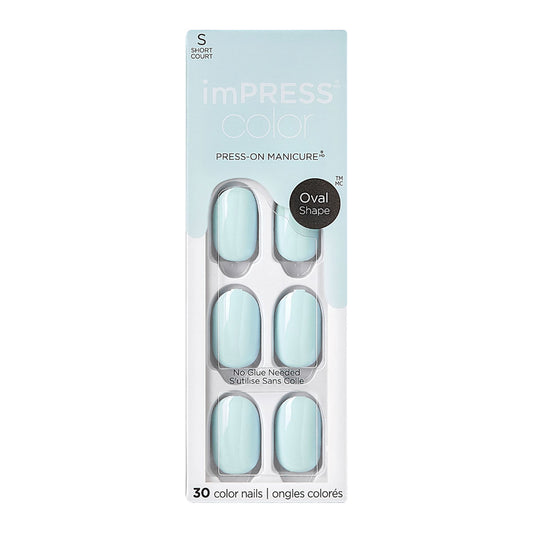 Kiss imPRESS Color Press-On Manicure | April Rain