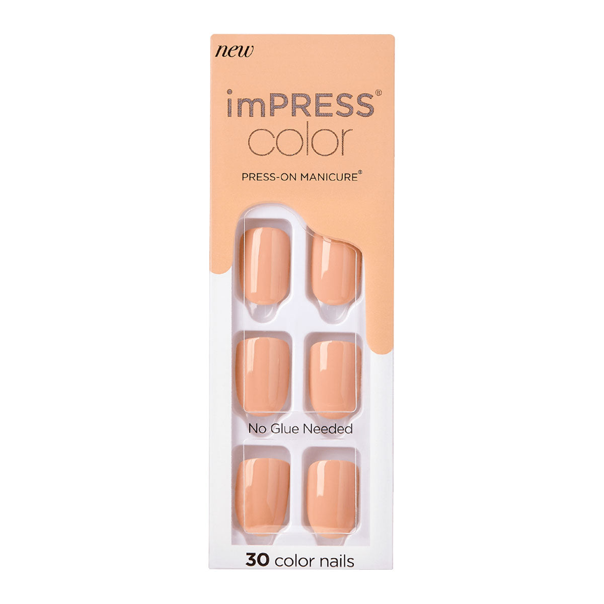 Kiss imPRESS Color Press-On Manicure | Latte