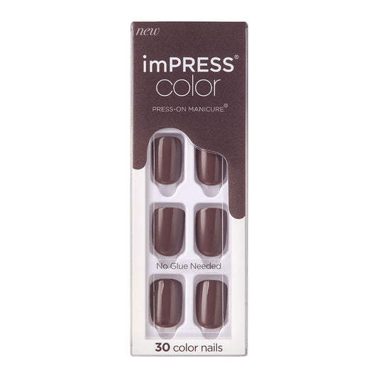Kiss imPRESS Color Press-On Manicure | Try Gray