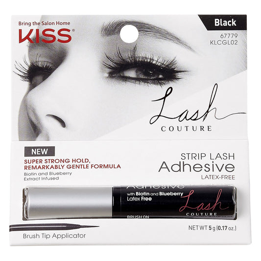 Kiss Lash Couture Strip Lash Adhesive | Black