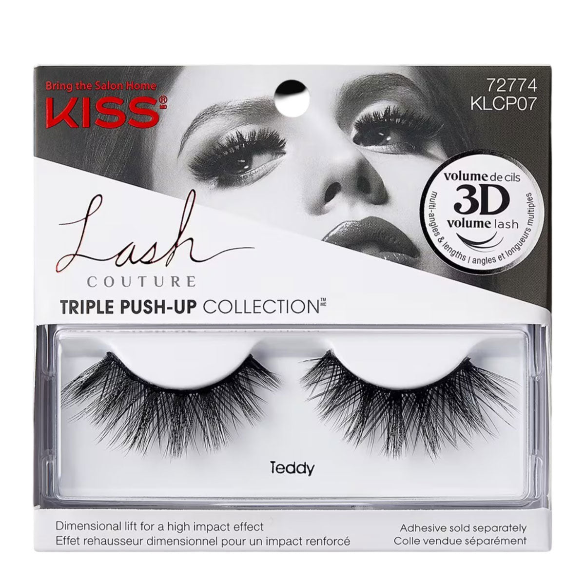 Kiss Lash Couture Triple Push-Up Collection | Teddy