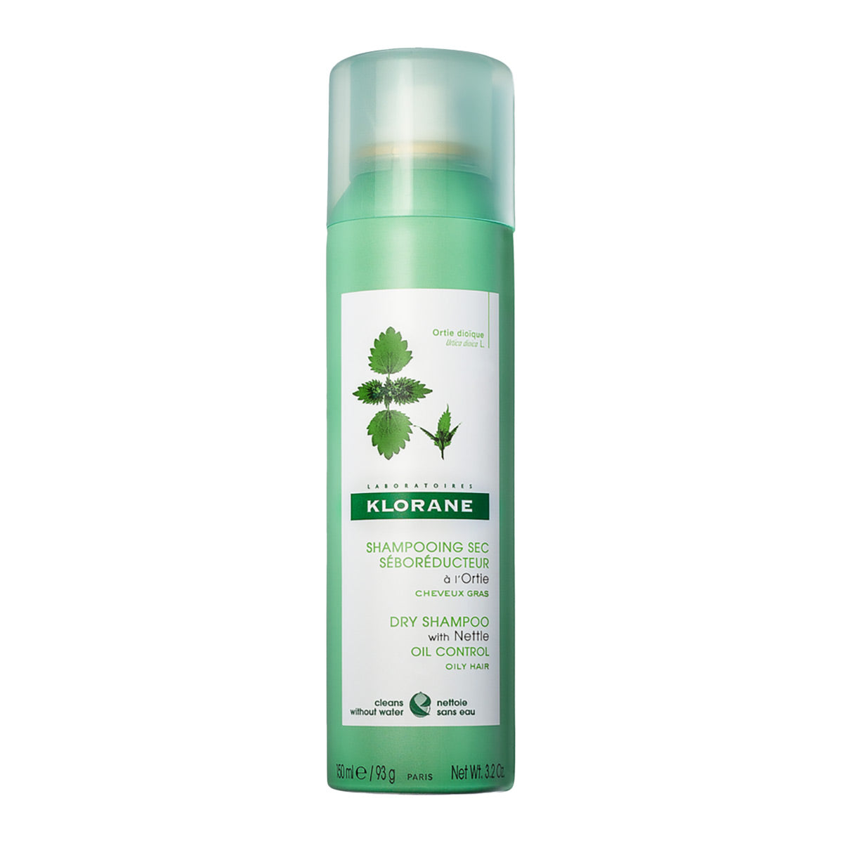 Klorane Dry Shampoo with Nettle Oil Control 150 ml