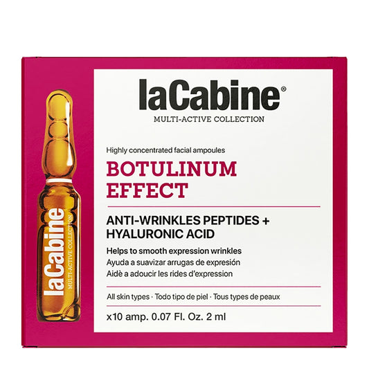 LaCabine Botulinum Effect Anti-Wrinkles Peptides + Hyaluronic Acid 10 Ampollas x 2 ml