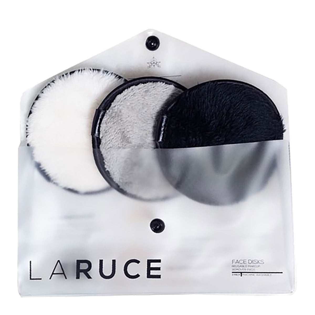 Laruce Face Disks Reusable Makeup Remover Pads 3 Pack