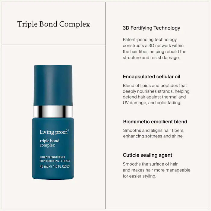 Living Proof Triple Bond Complex Leave-in Hair Treatment 45 ml