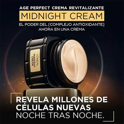 L'Oréal Age Perfect Renacimiento Celular Midnight Crema Revitalizante 50 ml