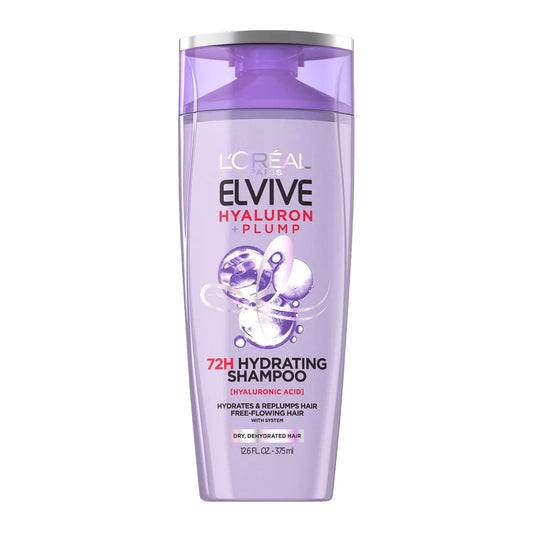 L'Oréal Elvive Hyaluron Plump Hydrating Shampoo 12.6 oz / 375 ml