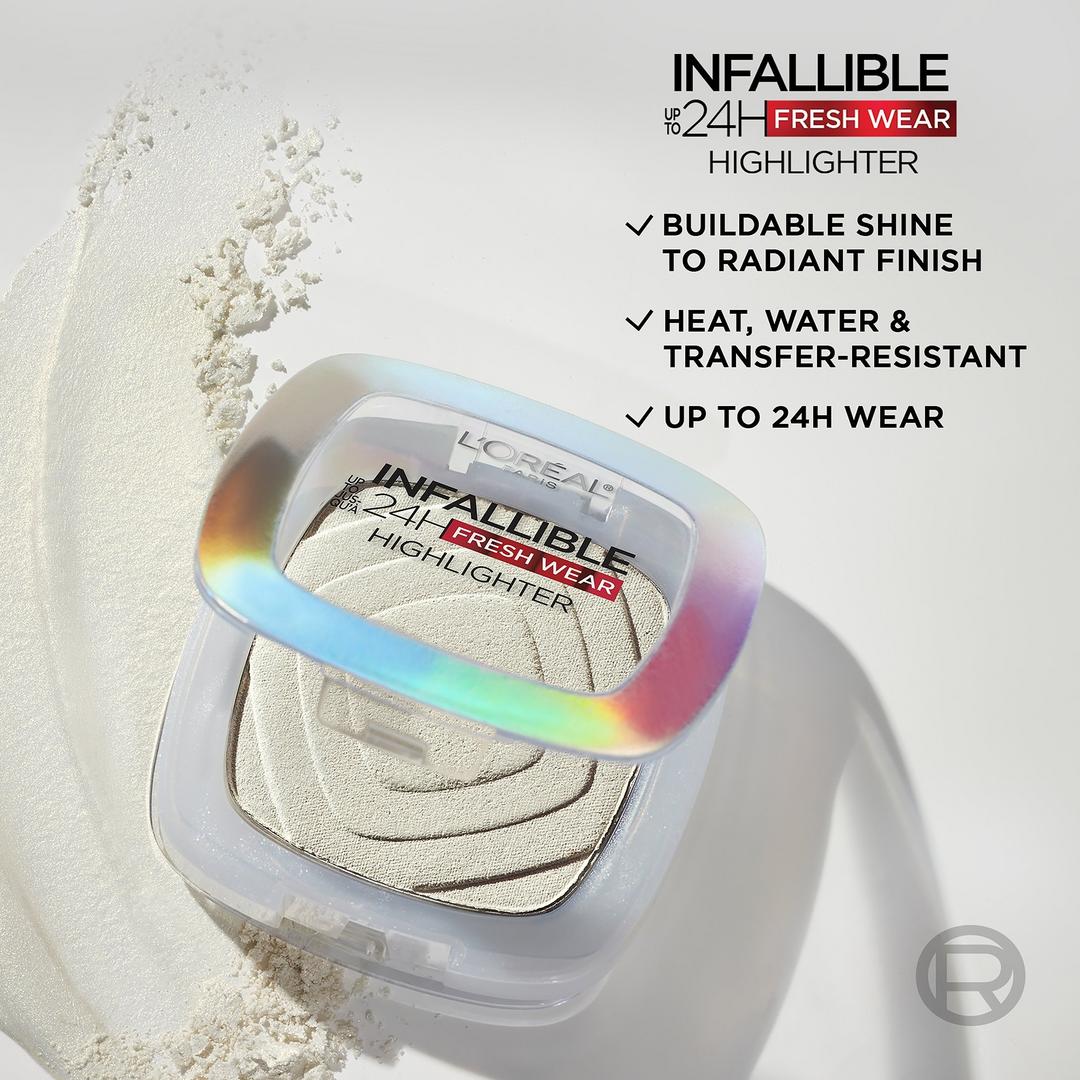 L'Oréal Infallible Up To 24H Fresh Wear Highlighter | 05 Icy Gold