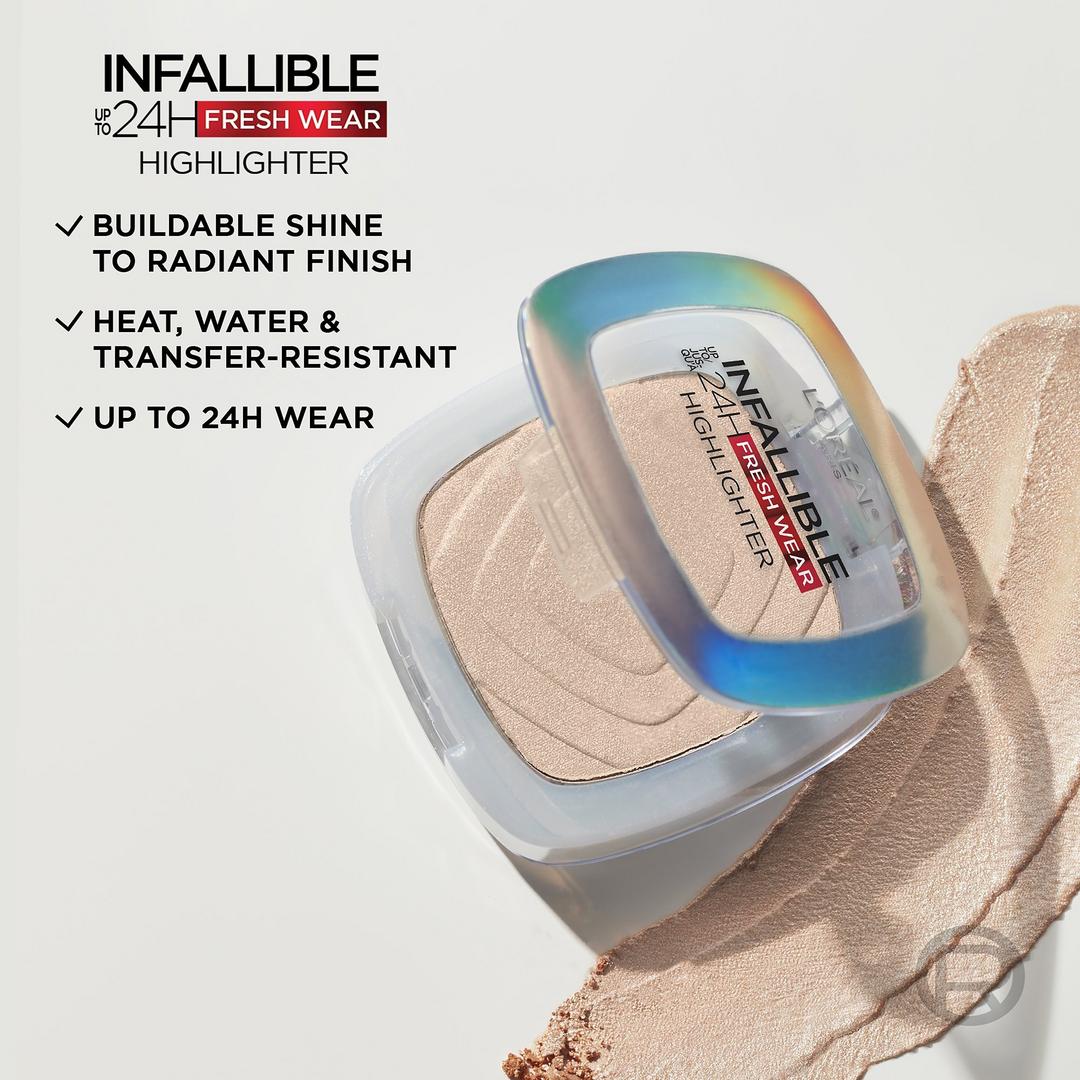 L'Oréal Infallible Up To 24H Fresh Wear Highlighter | 15 Champagne Glow