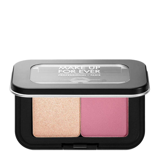 Make Up For Ever Artist Face Color Highlighter & Sculpting Powder Duo