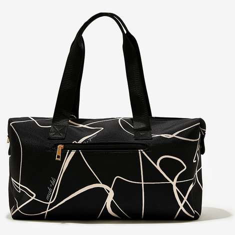 Mali + Lili Weekender Bag | Abstract Black