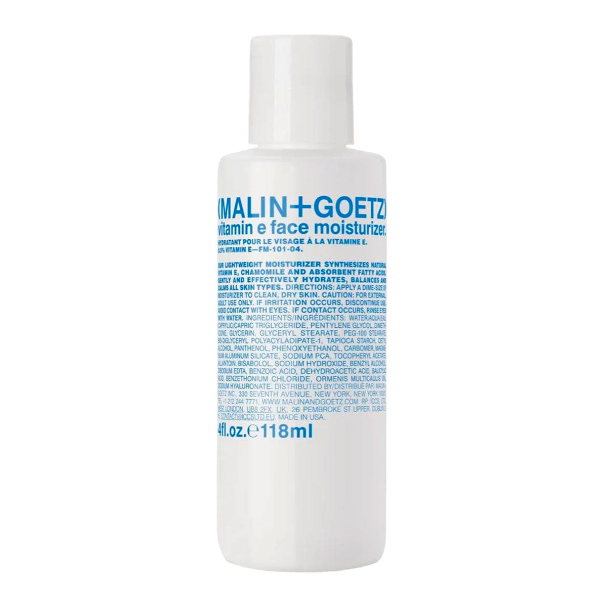 MALIN+GOETZ Vitamin E Face Moisturizer 118 ml / 4 oz