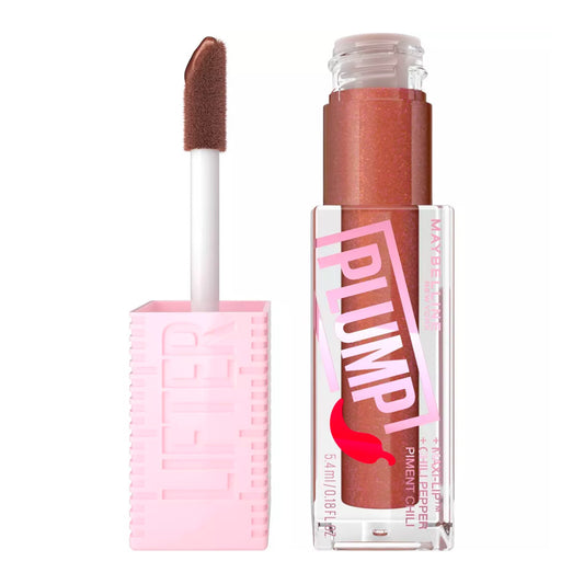 Maybelline Lifter Plump Lip Plumping Gloss with Hyaluronic Acid | Cocoa Zing
