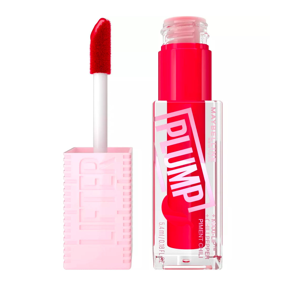 Maybelline Lifter Plump Lip Plumping Gloss with Hyaluronic Acid | Red Flag