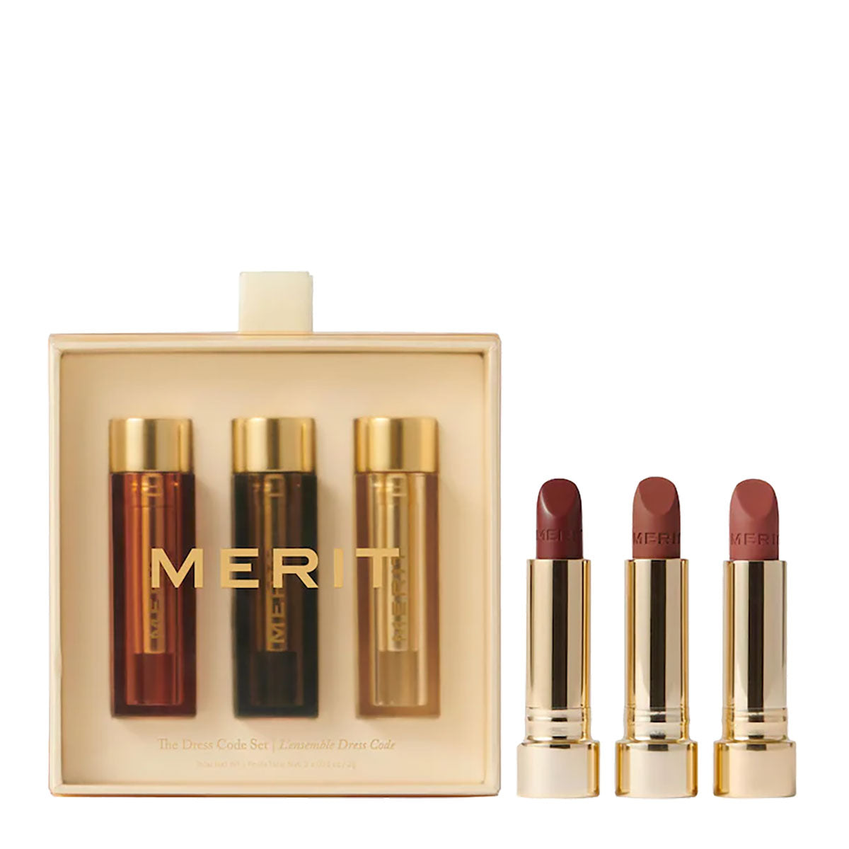 Merit The Dress Code Lipstick Set